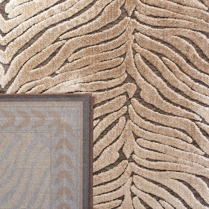 Dakota Fields Braswell Viscose Gold Rug & Reviews Wayfair